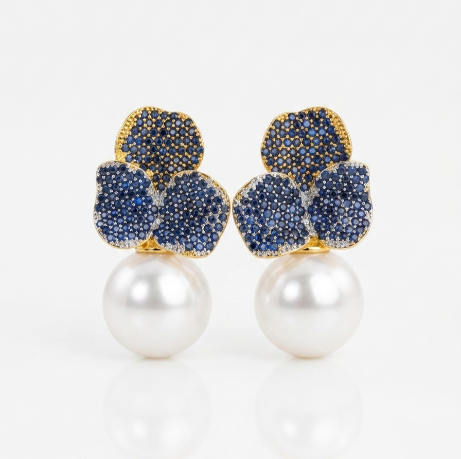 Empress Blue Pearls