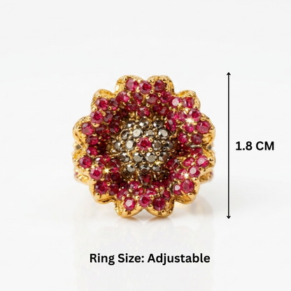 Crimson Rosette