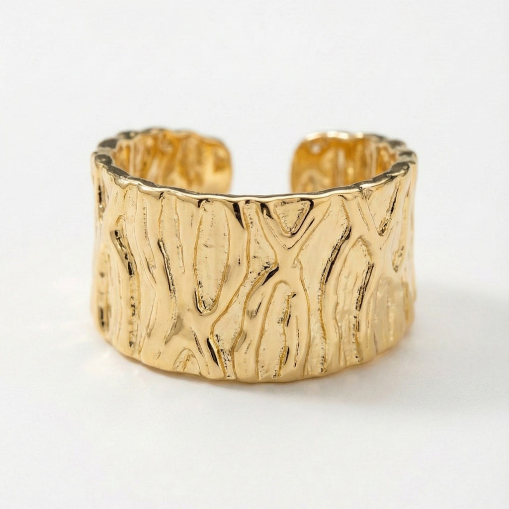 Molten Cuff Ring