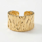 Molten Cuff Ring