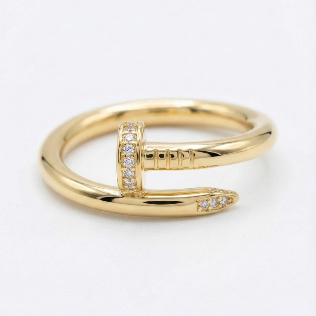 Crystal Nail Ring