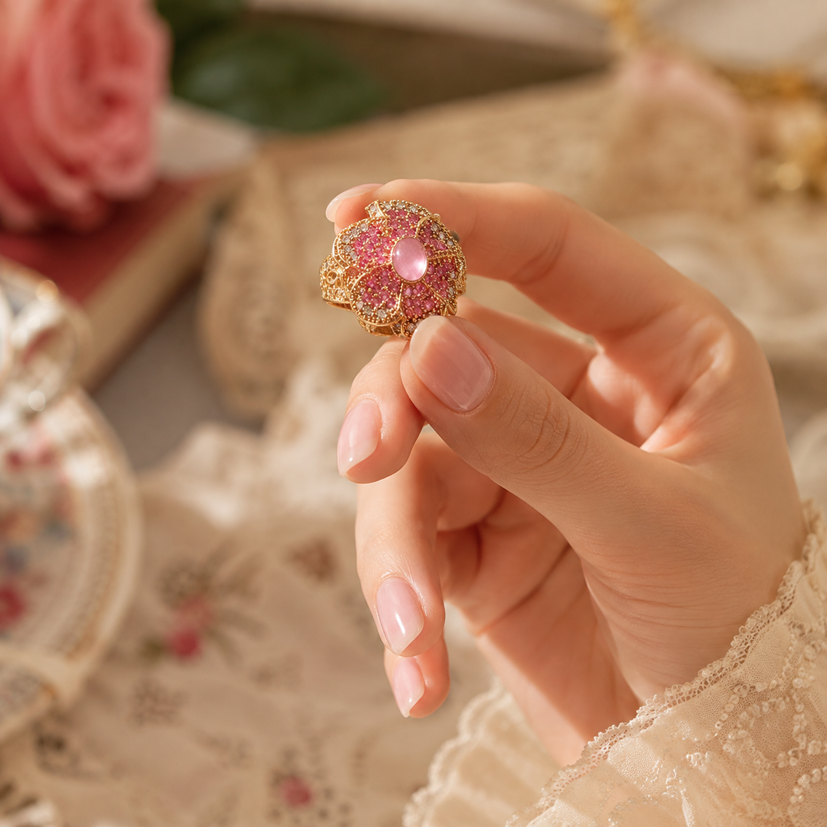 Pink Petal Radiance