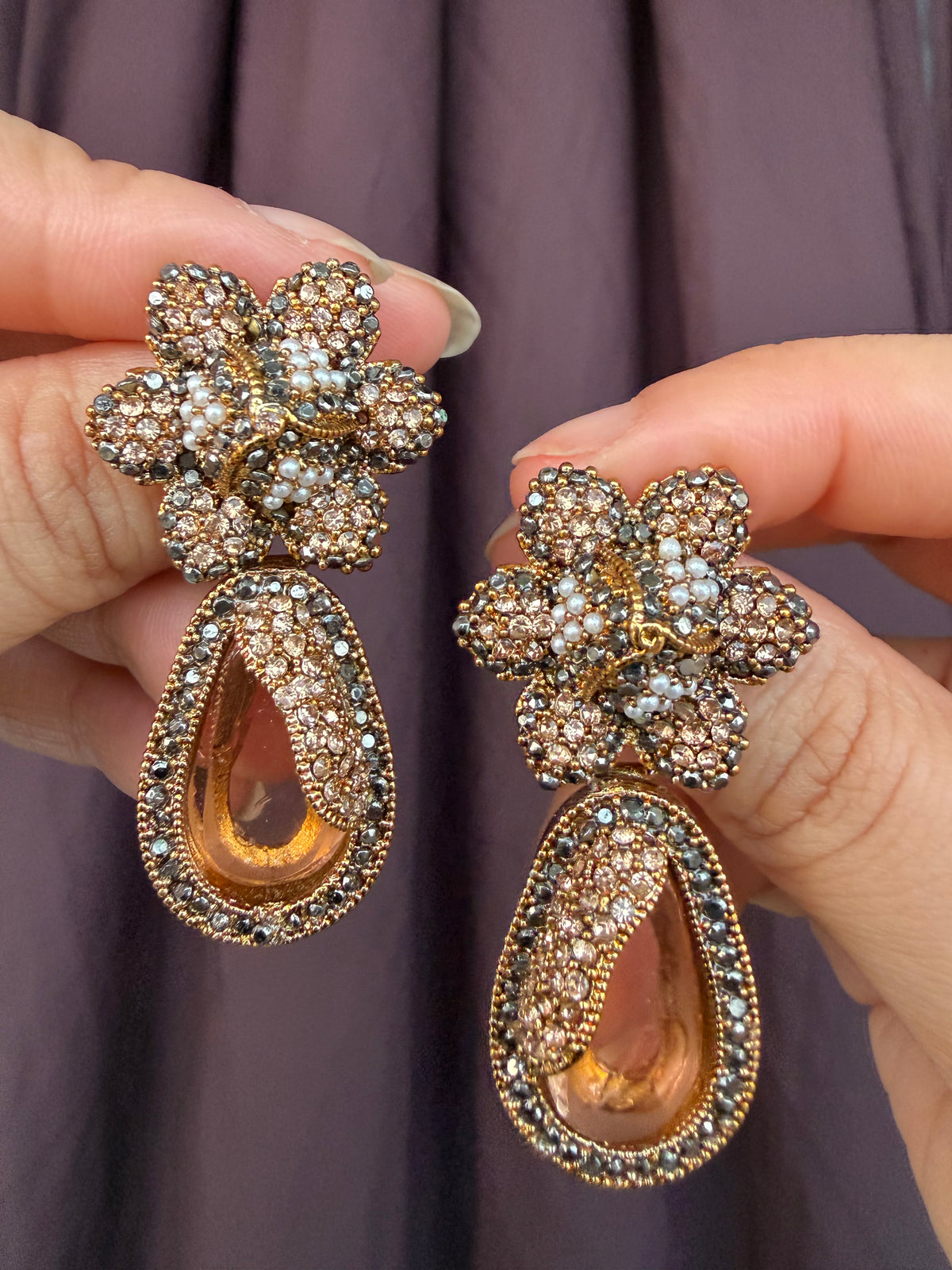 Golden Petal Drops