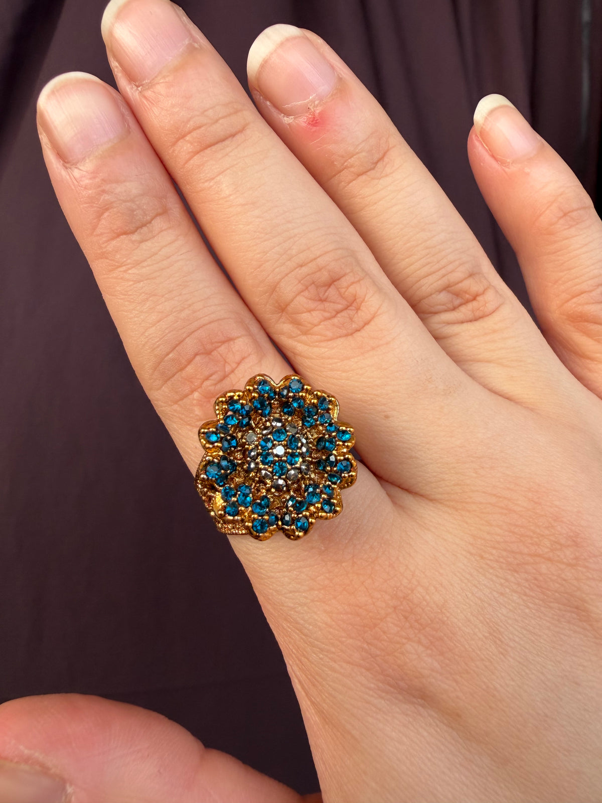 Empress Blue Ring