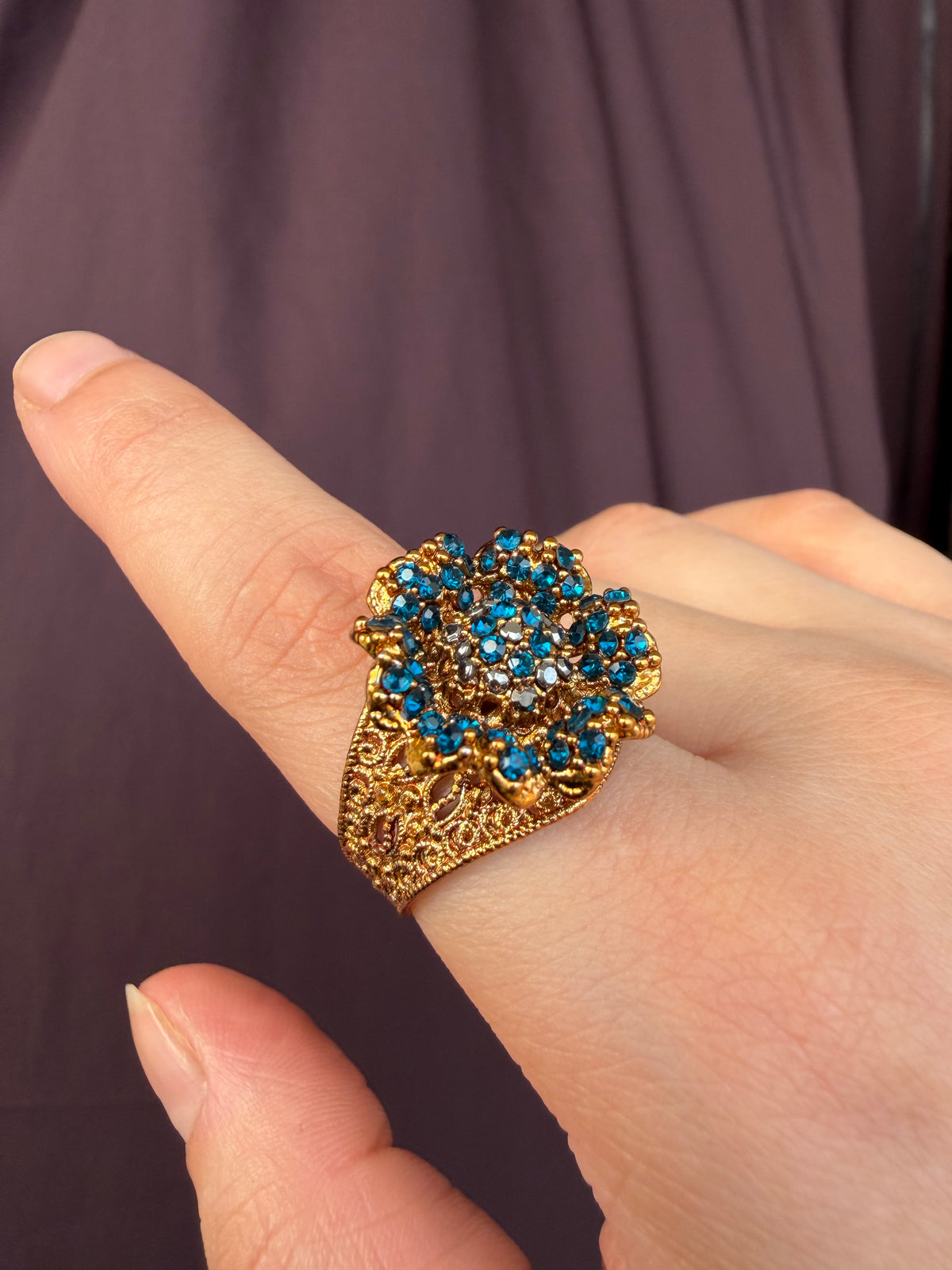 Empress Blue Ring