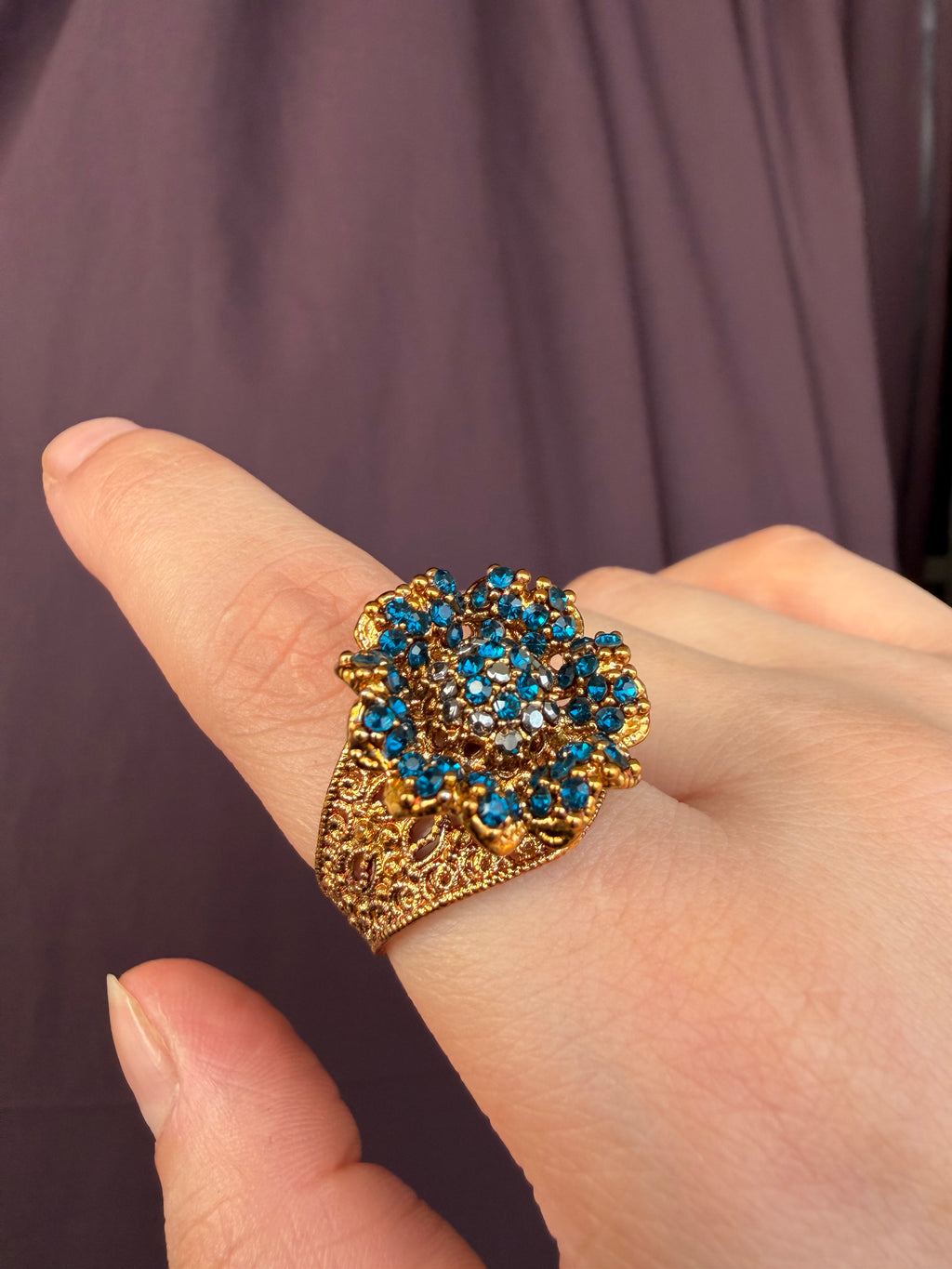 Empress Blue Ring