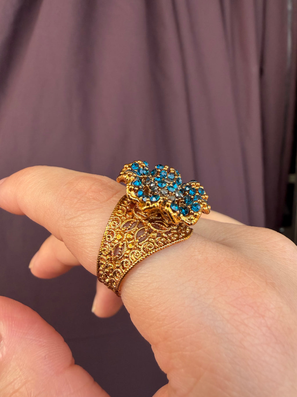 Empress Blue Ring