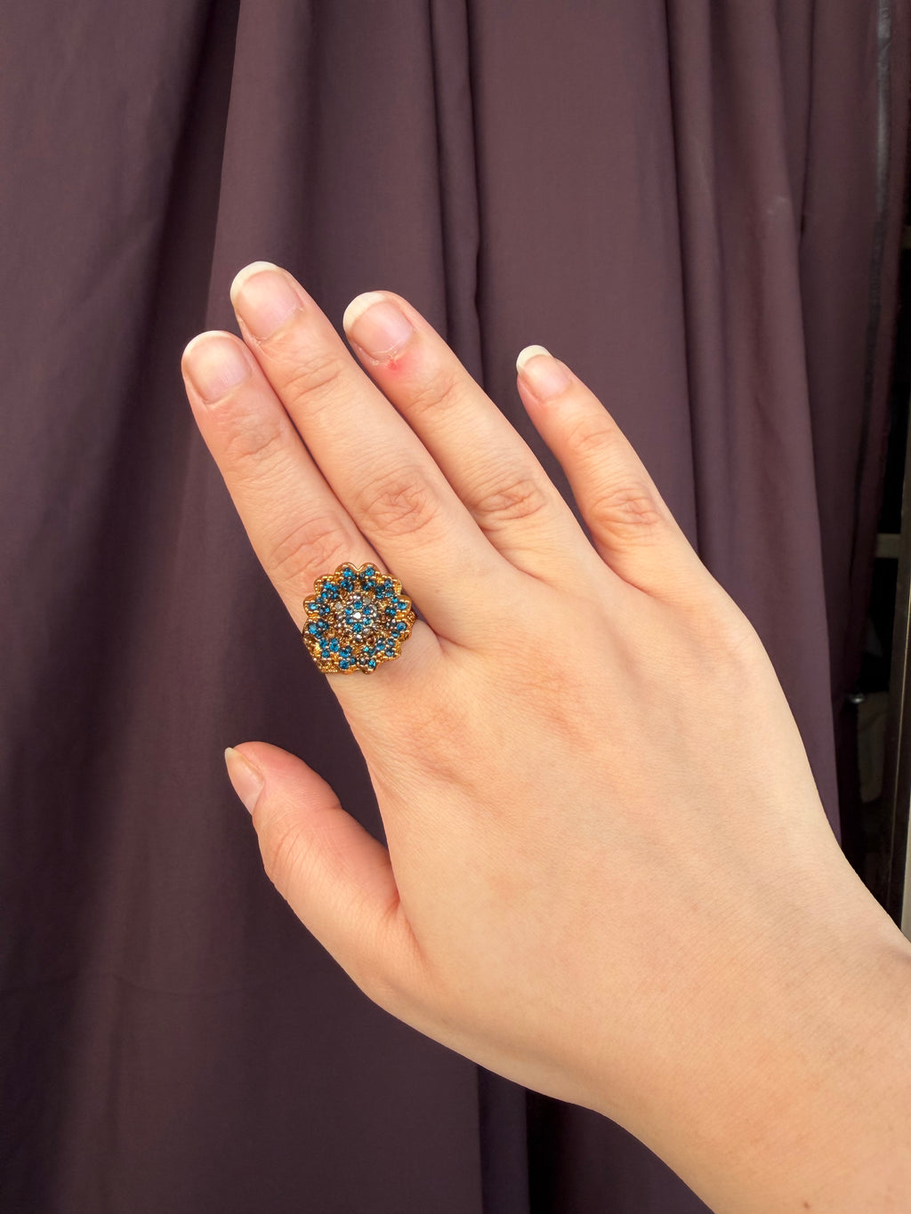 Empress Blue Ring
