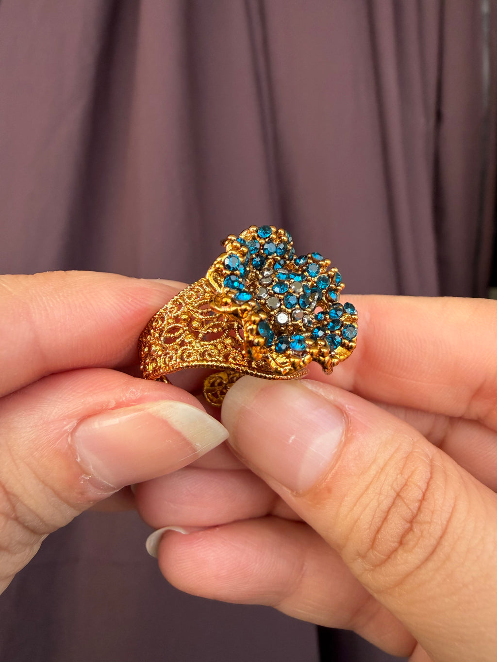 Empress Blue Ring