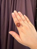 Crimson Rosette