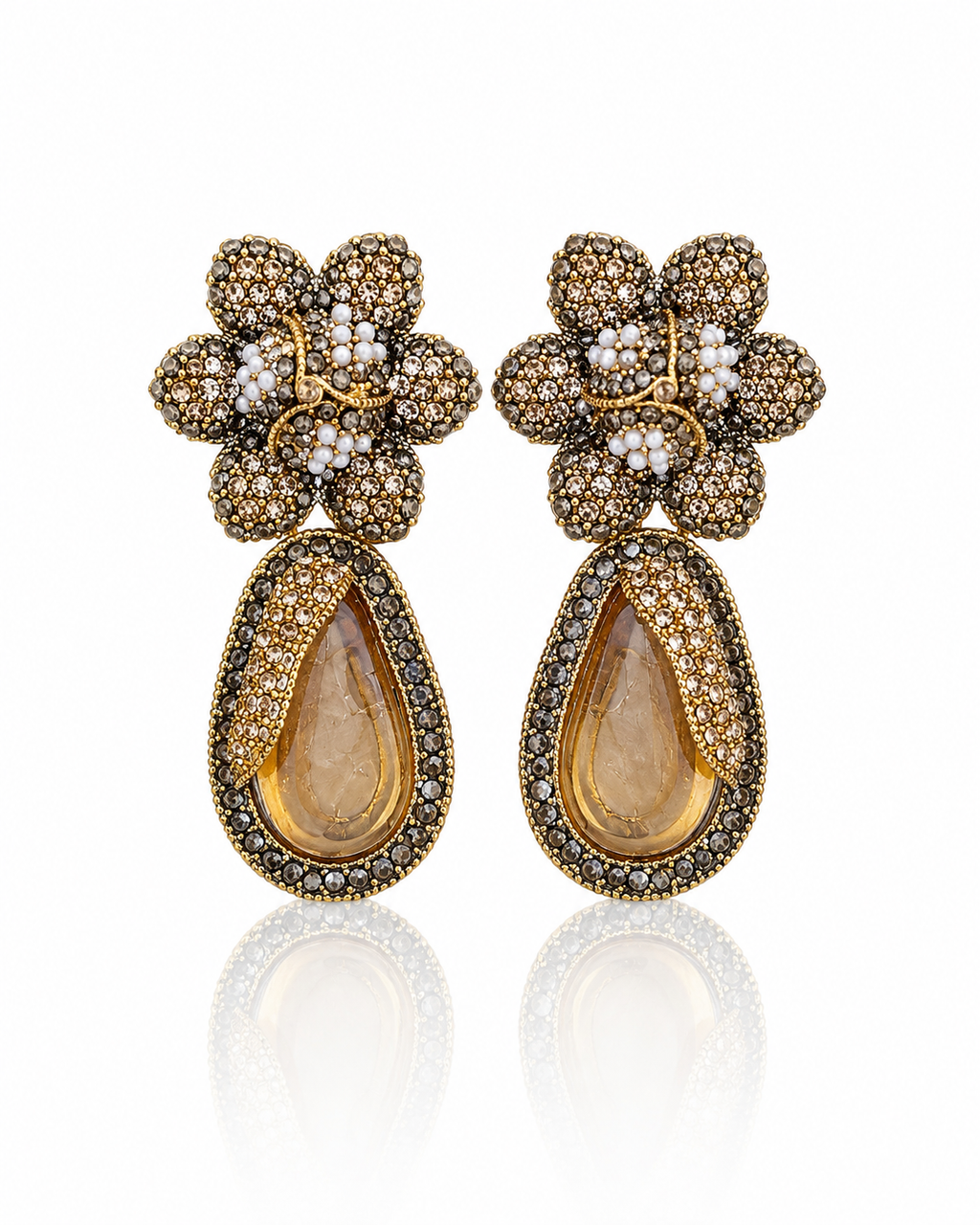 Golden Petal Drops