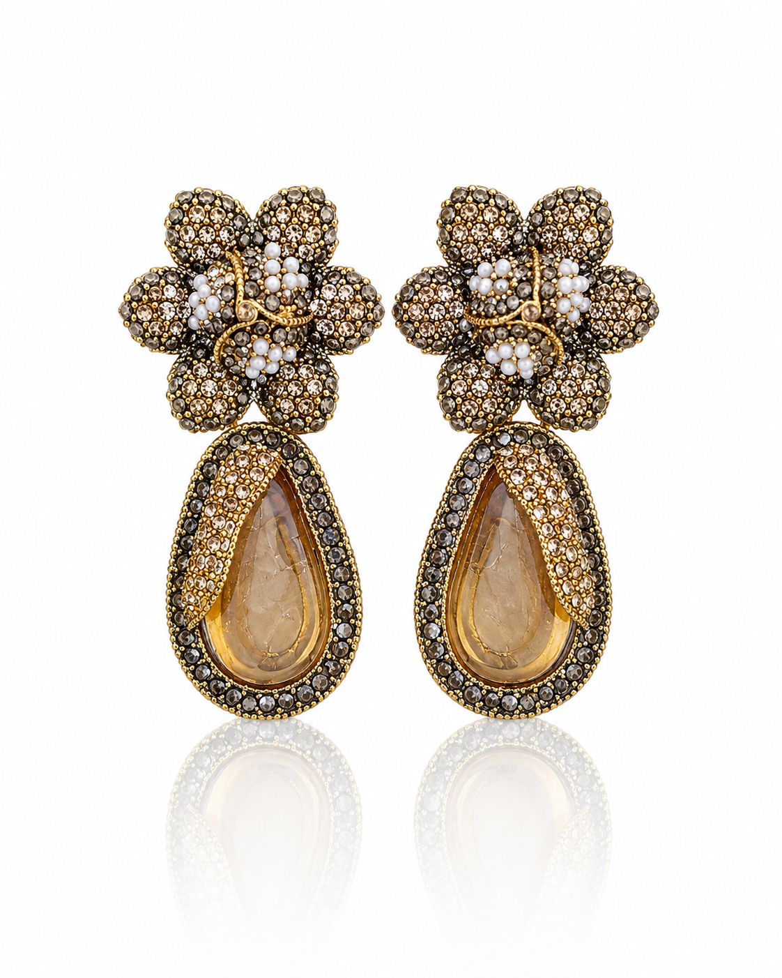 Golden Petal Drops