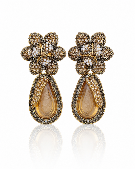 Golden Petal Drops