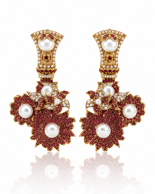 Crimson Pearl Drops