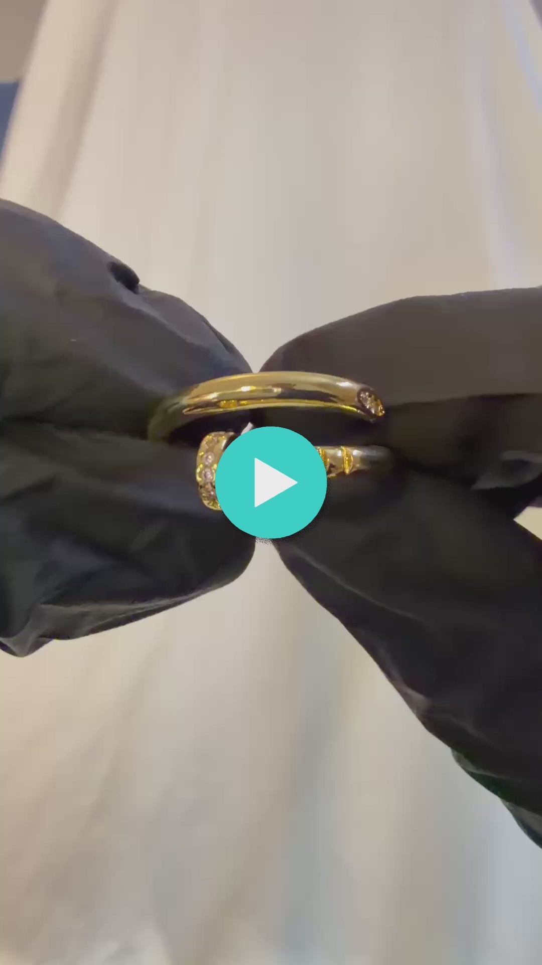 Crystal Nail Ring