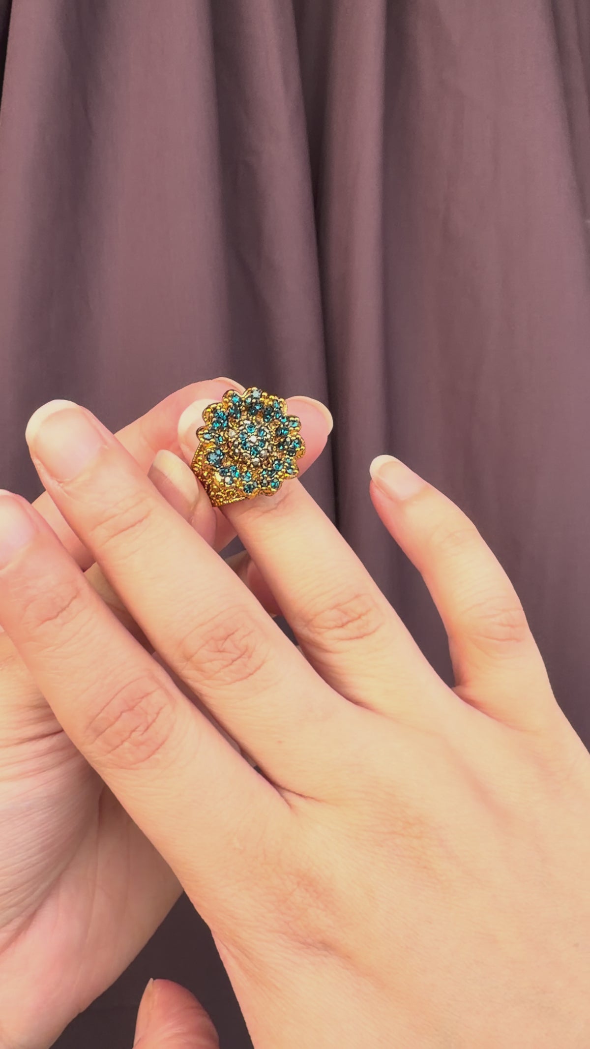 Empress Blue Ring