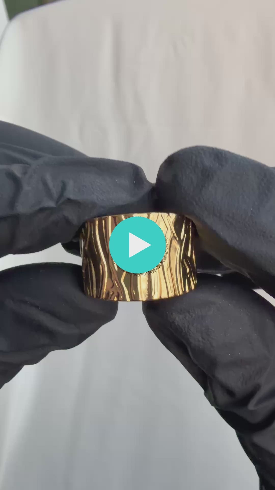 Molten Cuff Ring