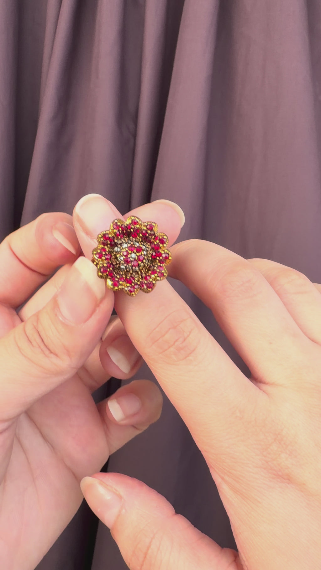 Crimson Rosette