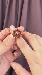 Crimson Rosette